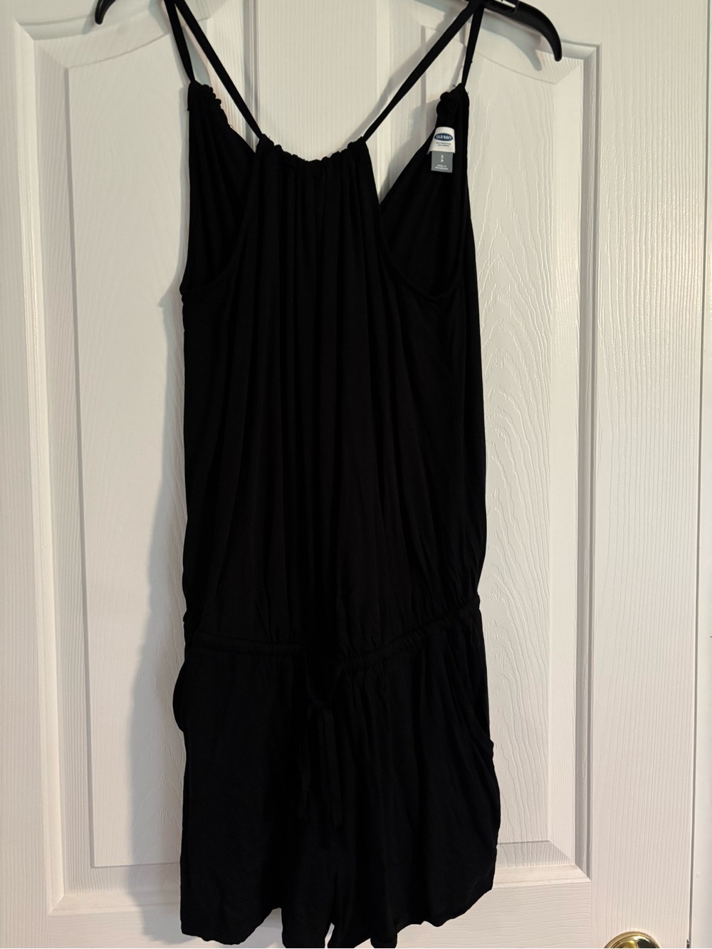 Old Navy Black Girls' Spaghetti Strap Romper